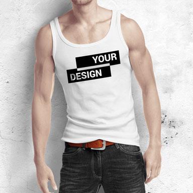 Man Tank Shirt Mockup