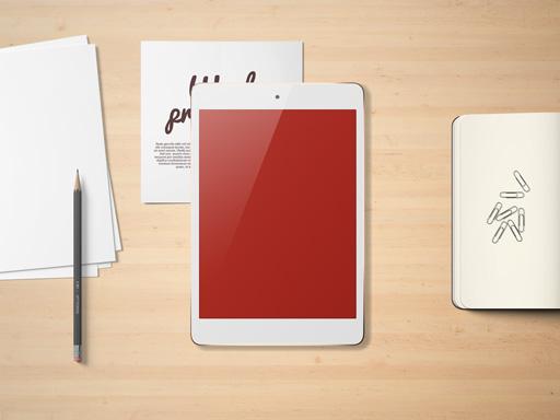 Tablet Screen Mockup 2